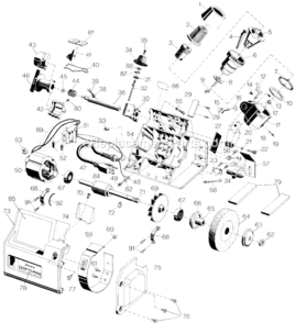 Part Location Diagram of 69408-00 DeWALT Screw
